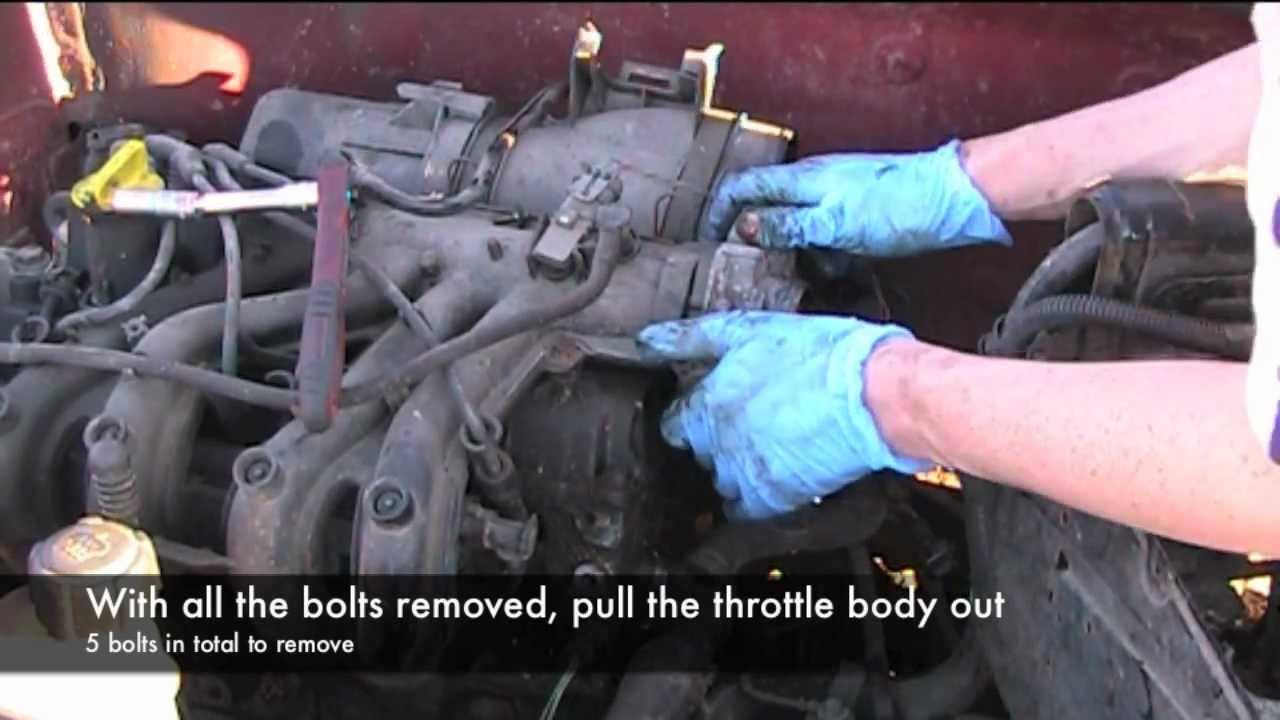 Throttle Body Removal Renault Clio D7F Engine