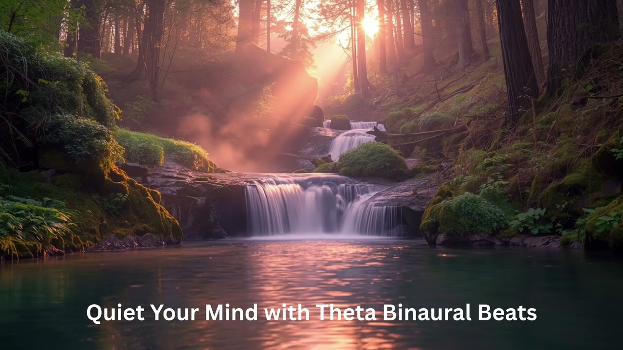 Theta Binaural Beats for Anxiety Relief | Calm the Mind, Reduce Stress, Deep Relaxation