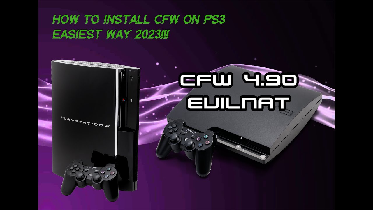 HOW TO INSTALL CFW 4.90 ON PS3 EASY 2023