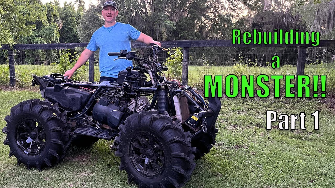 700 Kawasaki Prairie build pt 1.... She runs again after 17 years!