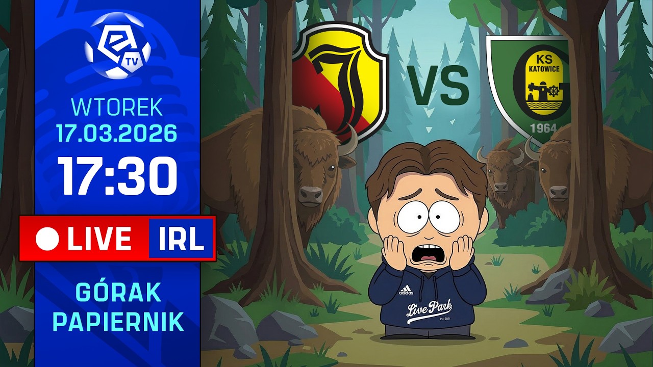 LIVE IRL | JAGIELLONIA - GKS KATOWICE | Dominik sam na stadionie | Mecz w Canal + Sport 3 od 18:30