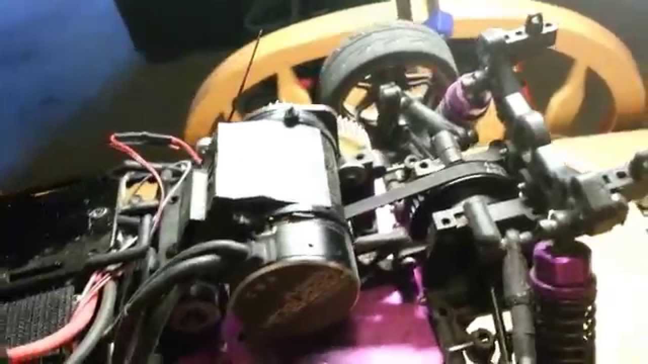 Hpi RS4 2 nitro converted to brushless