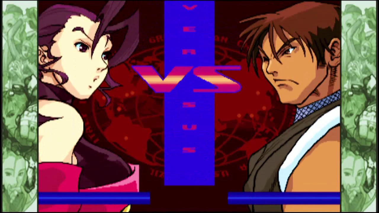 Street Fighter Alpha 3 MAX (PSP) Arcade as Rose