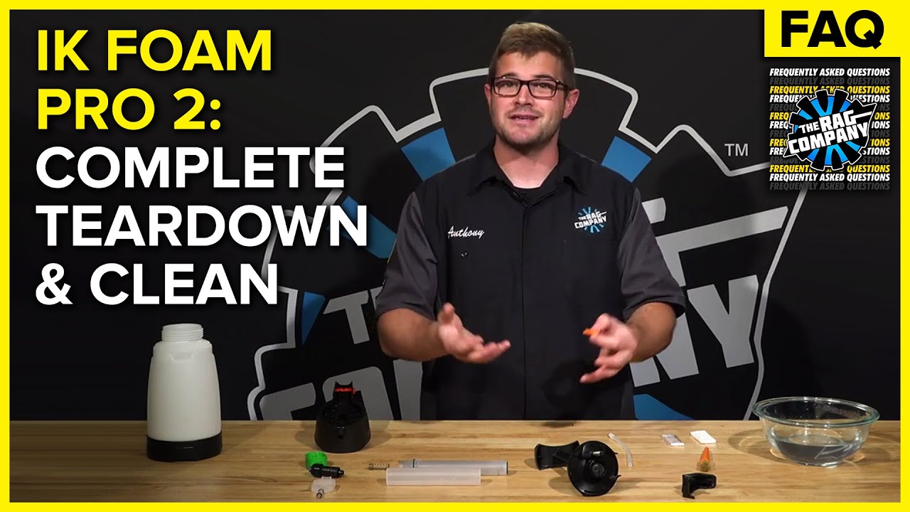 IK FOAM PRO 2: The Ultimate Pump Sprayer Disassembly & Cleaning Guide | The Rag Company FAQ