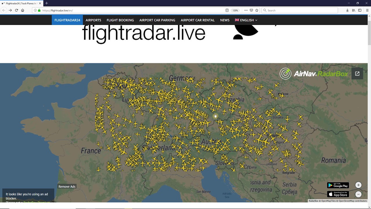 How to use the flight tracker on flightradar.live