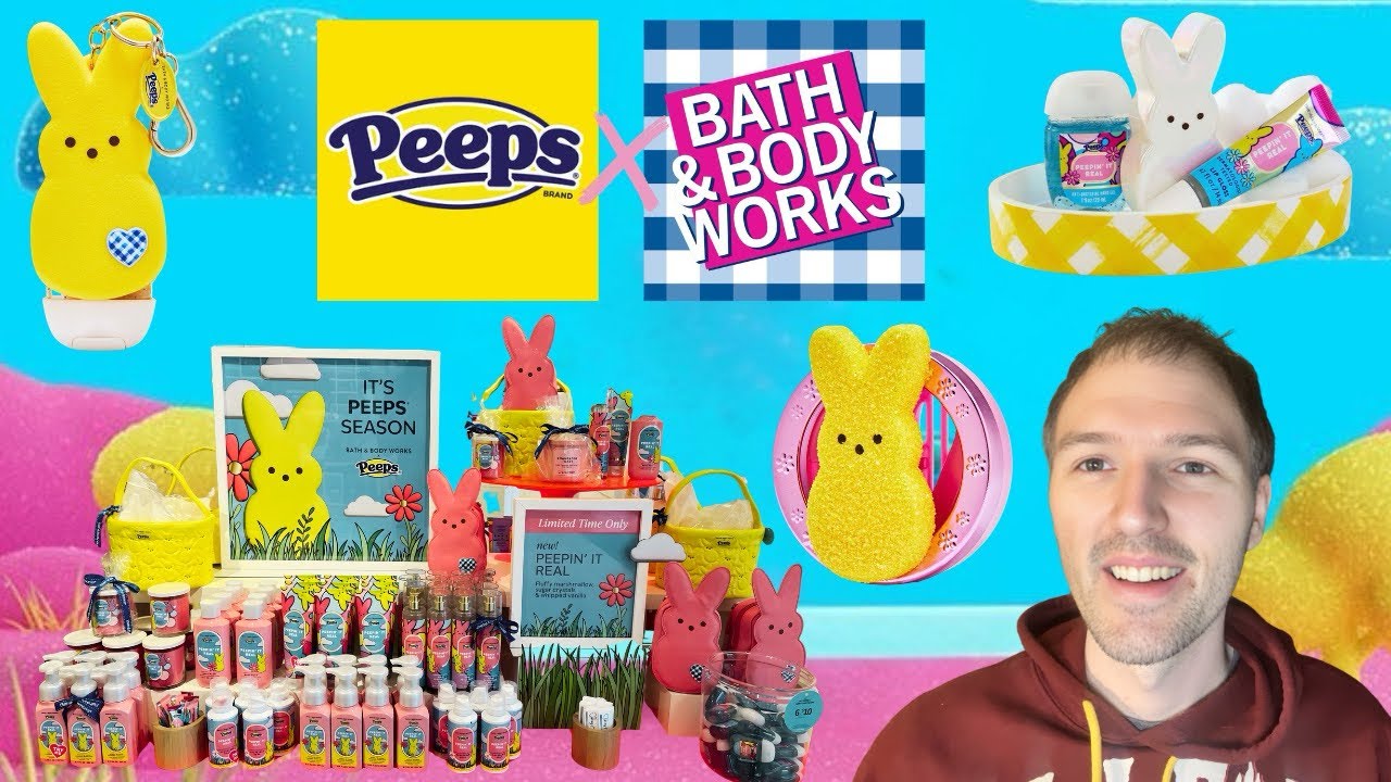 Bath & Body Works X PEEPS 🐥 + New Tropical 🌴 | Store Walkthrough 🛒 