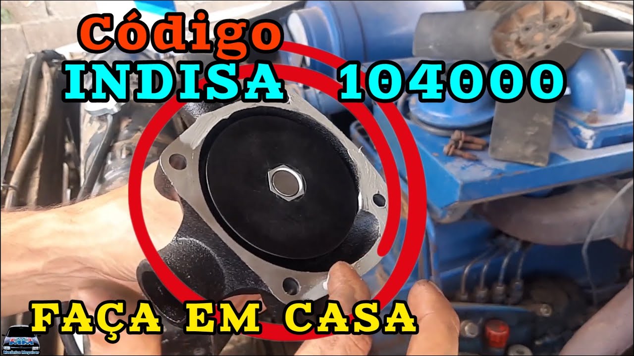 Troca Bomba D'água F1000 - MWM 225 226 229 - ÚNICO DO YOUTUBE - PASSO A PASSO - INDISA 104000