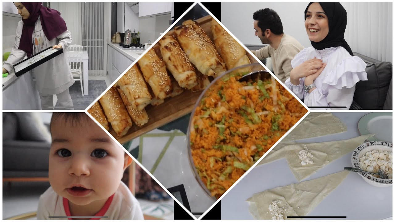 YOUTUBER MİSAFİRE HAZIRLIK | ÇITIR BUZLUK BÖREĞİ | MİSAFİRLİ ÇAY MENÜM | GÜNLÜK VLOG