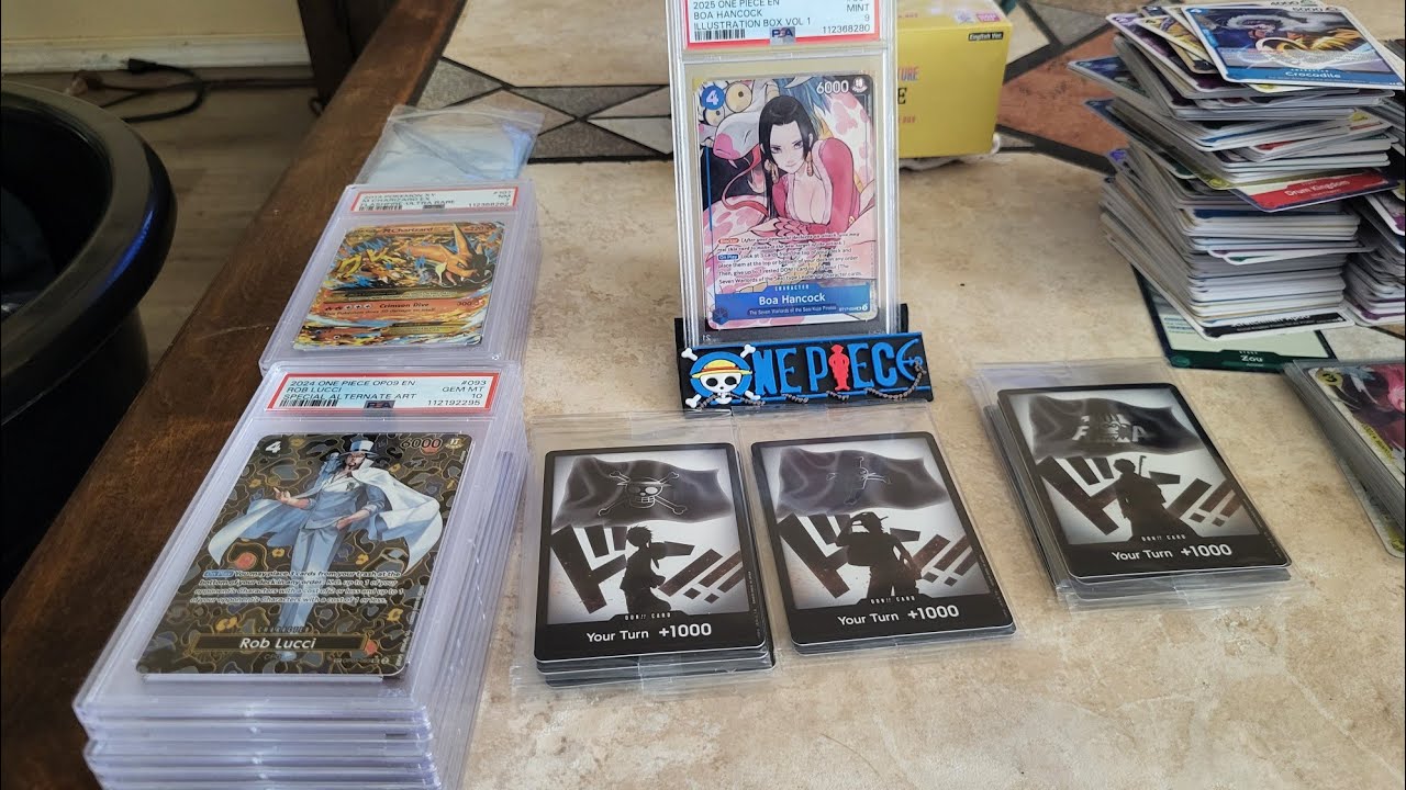 One piece gamestop PSA return. Sequential set.