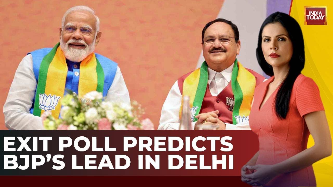 Delhi Exit Polls: Exit Polls Predict BJP Lead In Delhi Assembly Elections | India Today