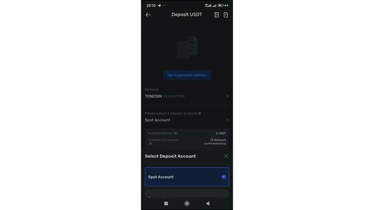 HOW TO DEPOSIT CRYPTO (USDT) ON MEXC EXCHANGE