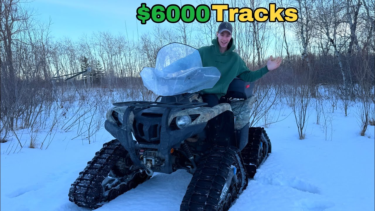 Testing Tracks On My Grizzly 700 (worth it?)