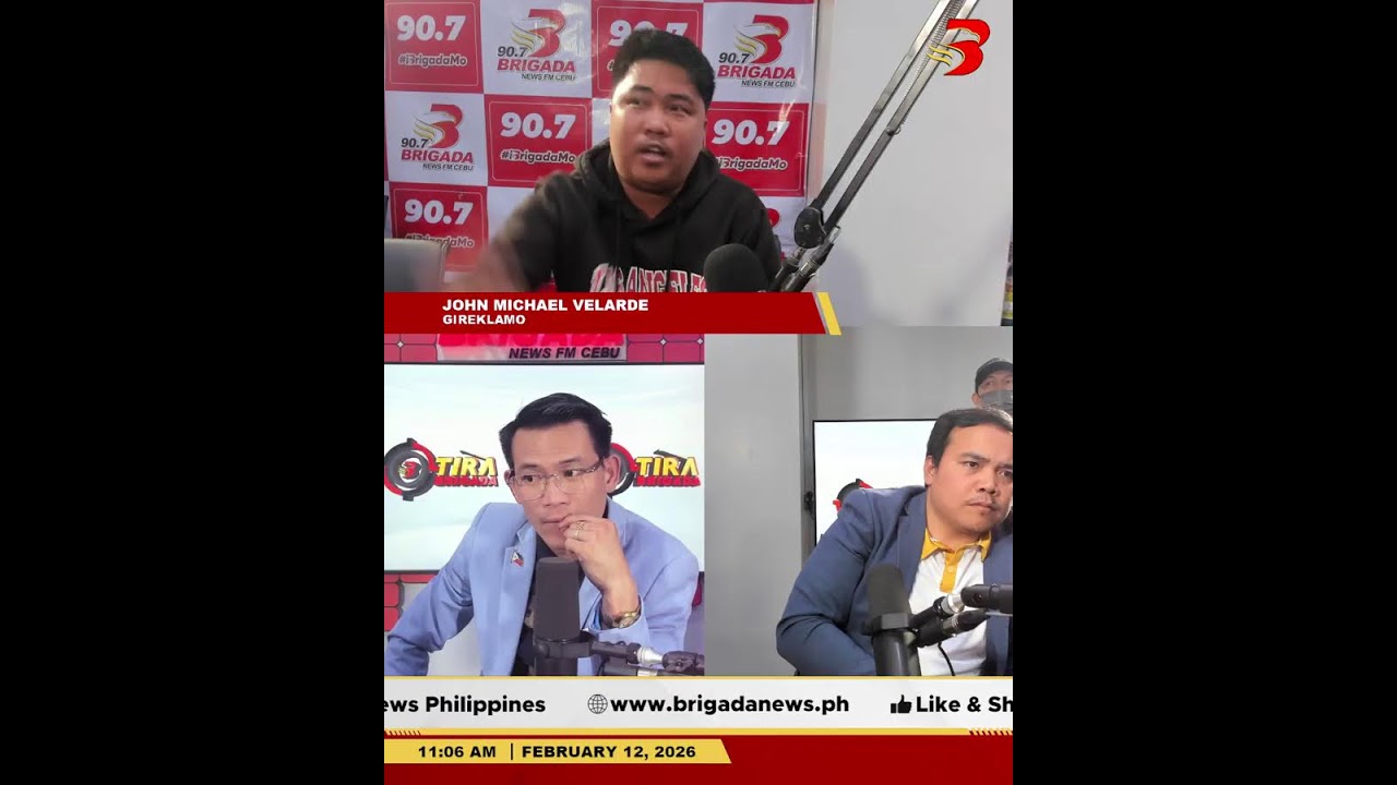 𝐓𝐈𝐑𝐀 𝐁𝐑𝐈𝐆𝐀𝐃𝐀 FEBRUARY 12, 2026 | THURSDAY 90.7 BRIGADA NEWS FM CEBU