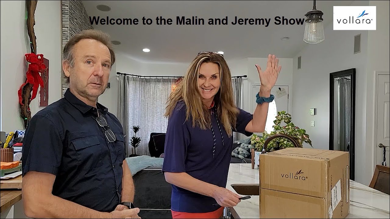 Vollara ActivePure Technology Air Purifier Unboxing Active Pure The Malin & Jeremy Show Joe Urso