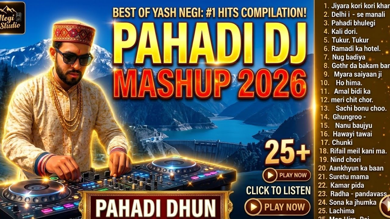 New Pahadi Dance Songs 2026 | Uttarakhand DJ Mashup