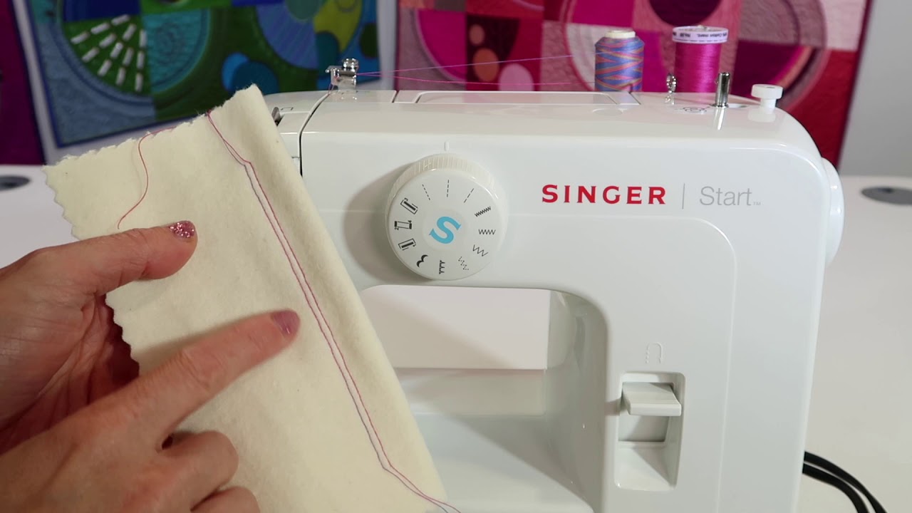 Singer Start 1304 25 How to Thread a Twin Needle