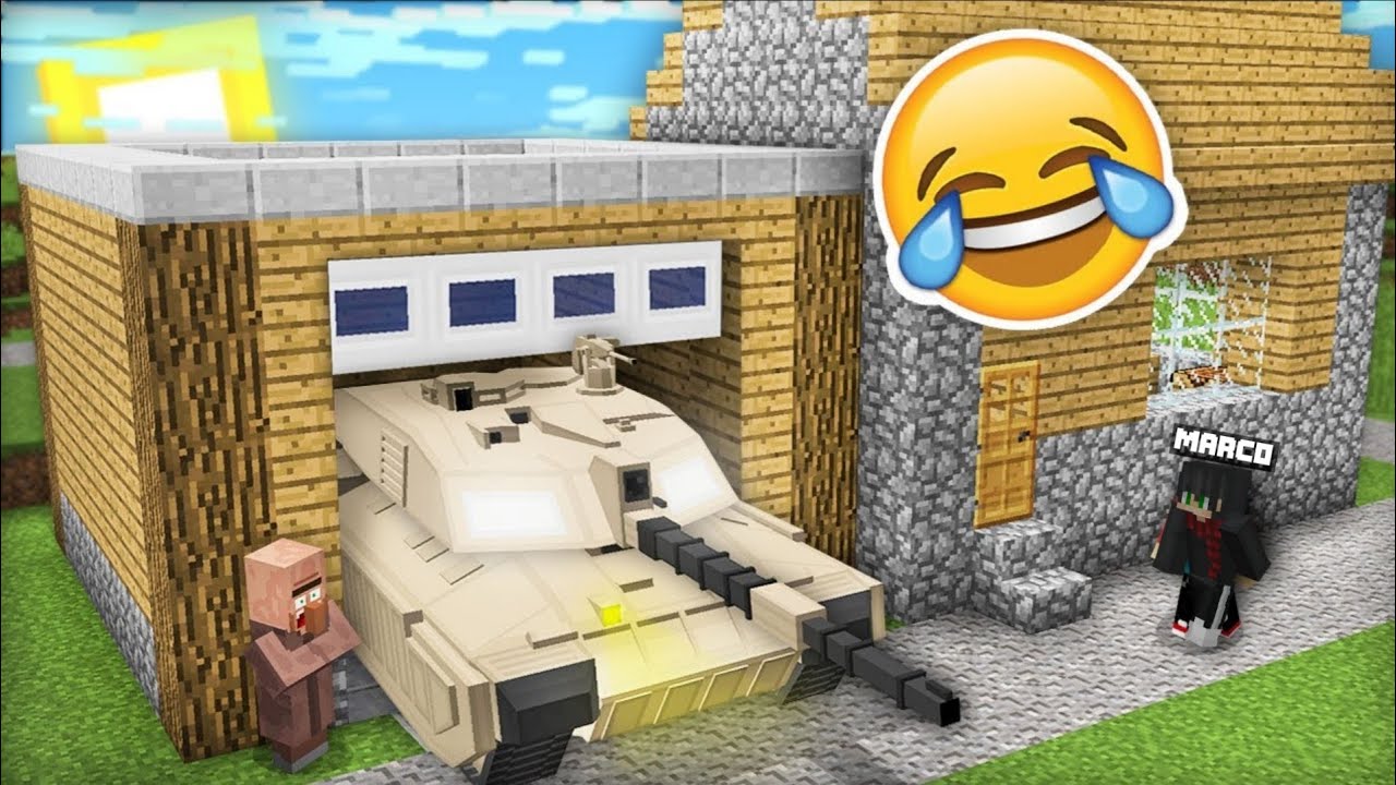 Qishloqini GARAJINI Ichida Nima Bor😂 | Minecraft Uzbekcha