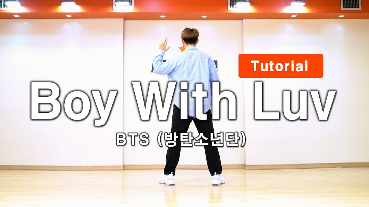 BTS (방탄소년단)-작은 것들을 위한 시 (Boy With Luv) 안무 튜토리얼/거울모드 Dance Tutorial Mirrorㅣ 차완호 선생님
