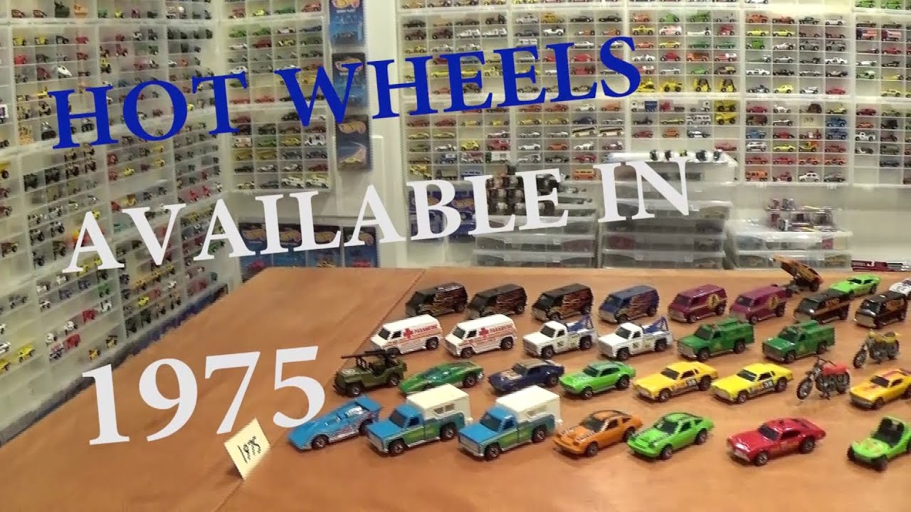 1975 Hot Wheels - Complete Redline Collection - Year By Year (YBY)