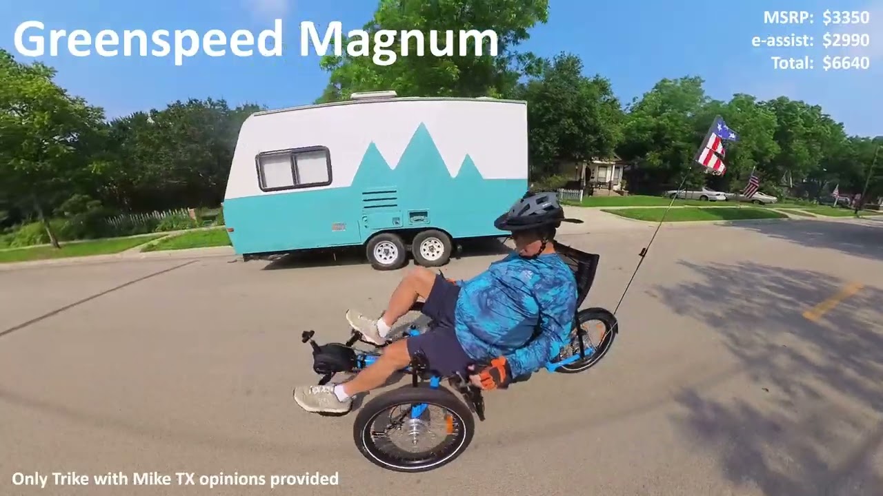 Greenspeed Magnum:   Mike Test Rides and has an opinion