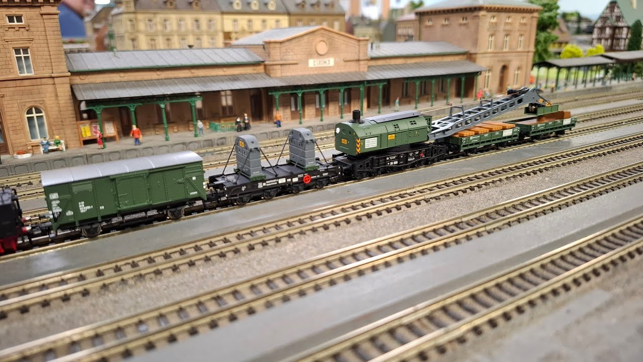 Trenes escala N, GRUA KRUPP ARDELT-90T Fleischmann