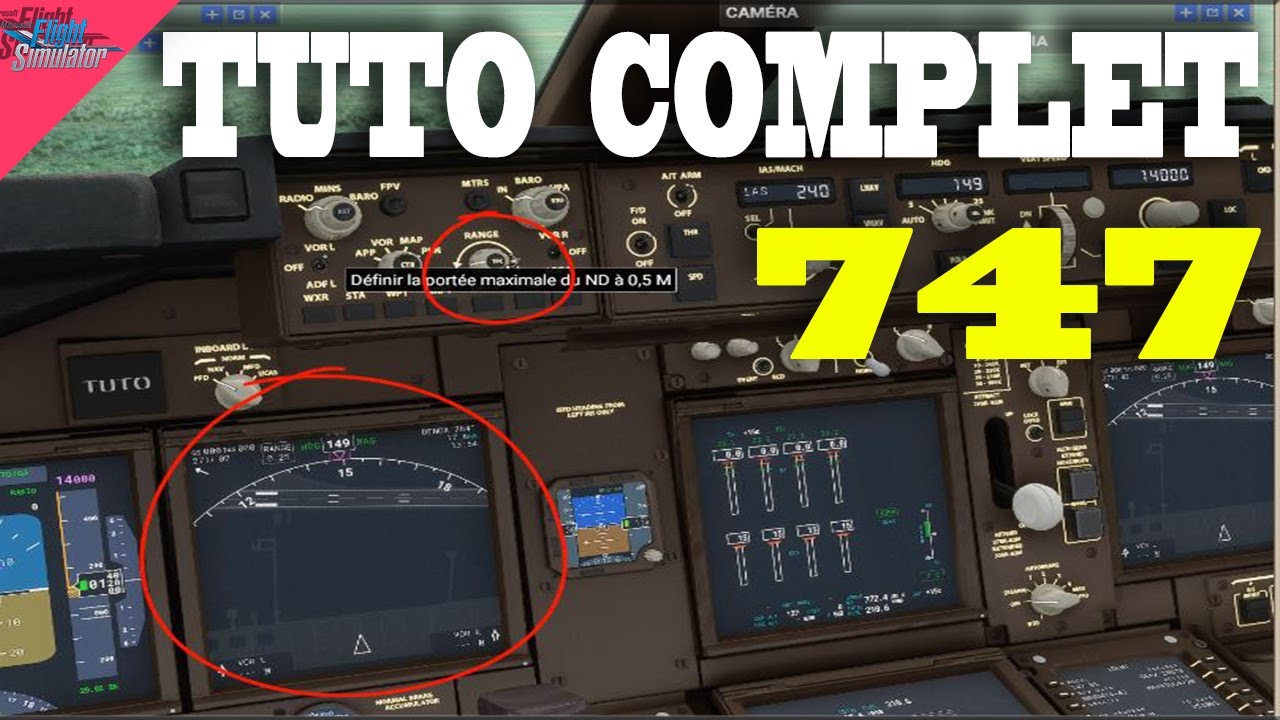 747 | TUTO COMPLET POUR DEBUTANT TOTAL | Microsoft Flight Simulator 2020