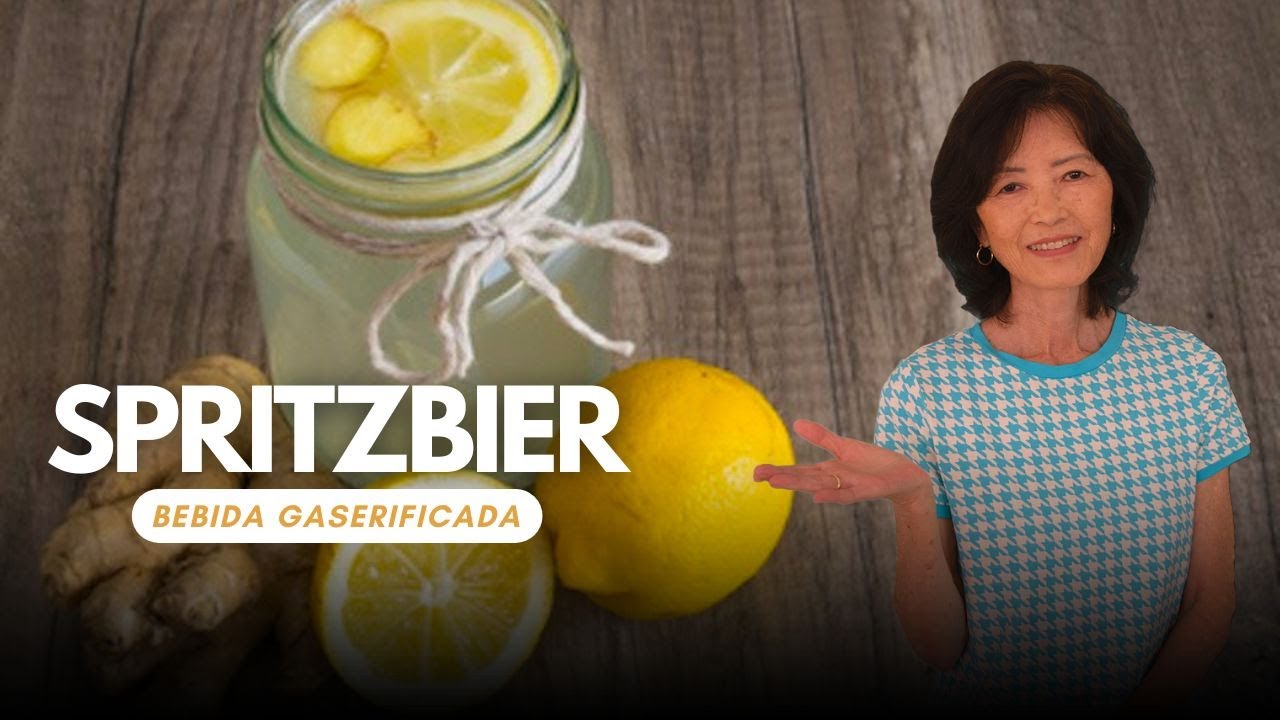 SPRITZBIER: Refrigerante de limão caseiro e fermentado