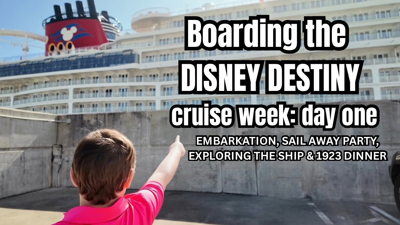 We Boarded Disney’s BRAND NEW Cruise Ship.. IS THE DISNEY DESTINY WORTH THE HYPE!?