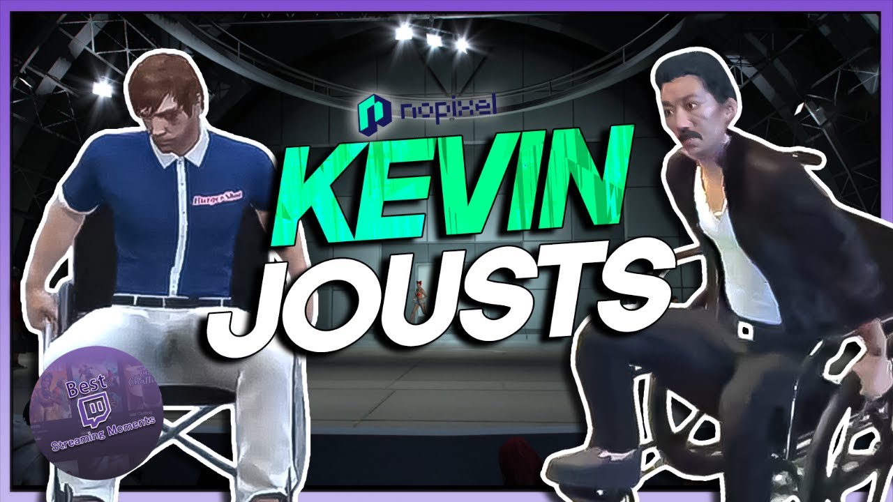 KEVIN VS BUDDHA WHEELCHAIR JOUST - BEST OF GTA RP #656 | NoPixel 3.0 Highlights