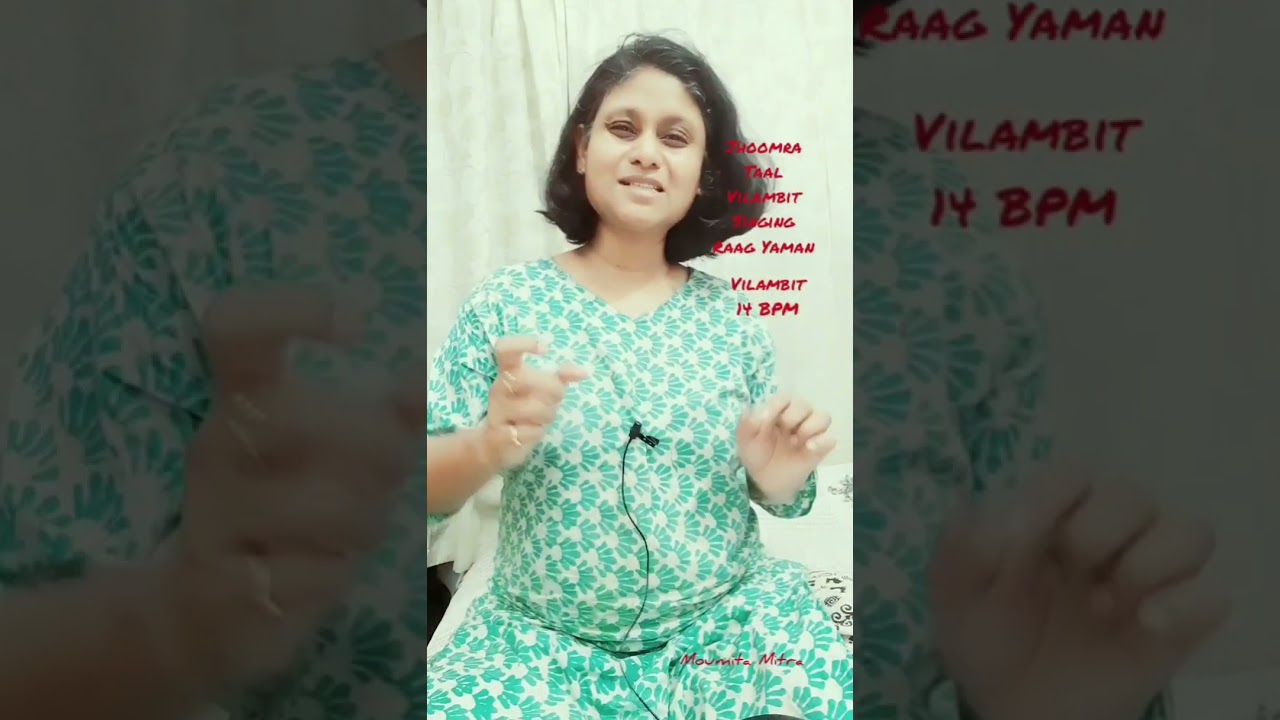 Learn Jhoomra Taal | Vilambit | Yaman | Moumita Mitra | Tutorial