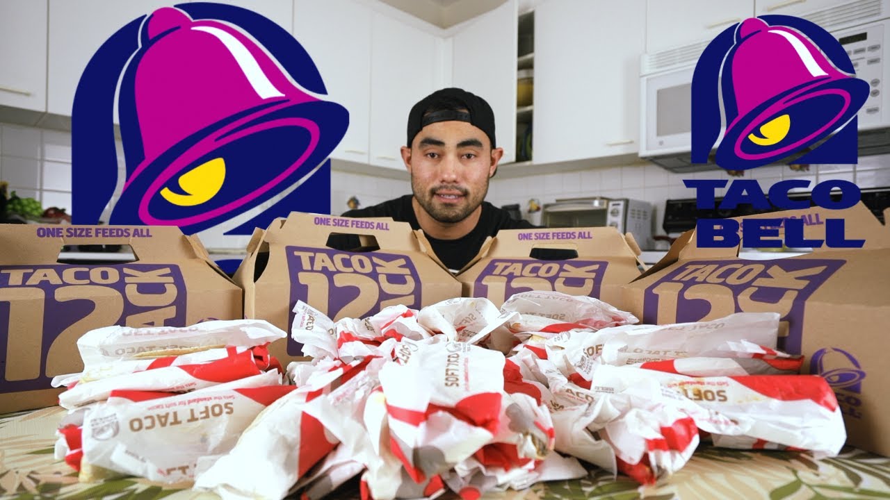 TACO BELL 50 SOFT TACO CHALLENGE | 9,500 CALORIES