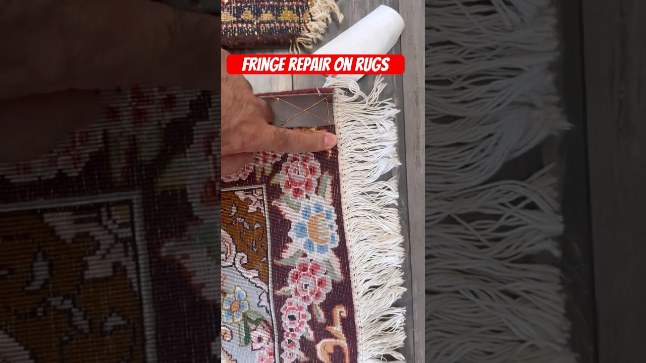 Fringe Repair on Persian Rugs in Berkeley , San Francisco 