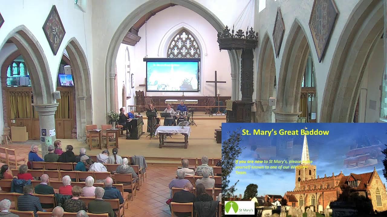 St Mary's Great Baddow - Welcome to our Service.