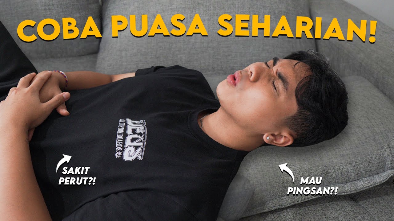 SAKIT PERUT, MAU PINGSAN?! IKUTAN PUASA, HAUSNYA MINTA AMPUN!!