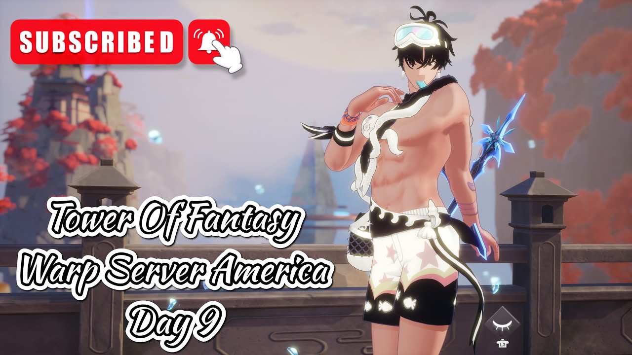 🩵Tower Of Fantasy Warp Server America Gameplay Livestream Day 9 || PS5 4K Version🩵