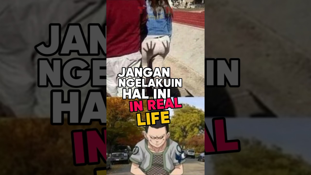 Jangan Ngelakuin Hal Ini di Real Life 💀 #anime #animeindo