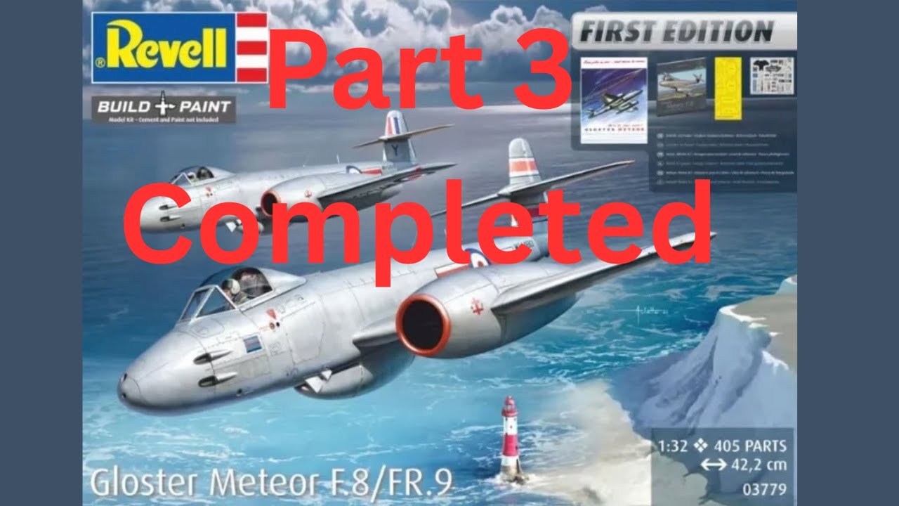 Revell Gloster Meteor Completed
