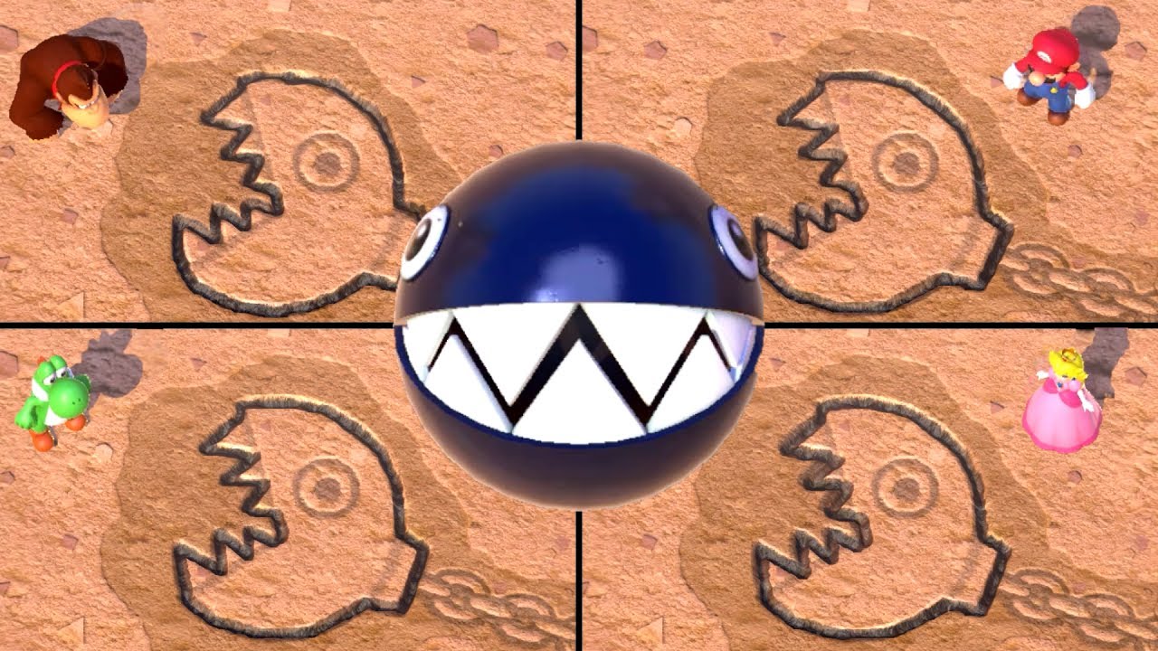 Mario Party Superstars - All Funny Minigames