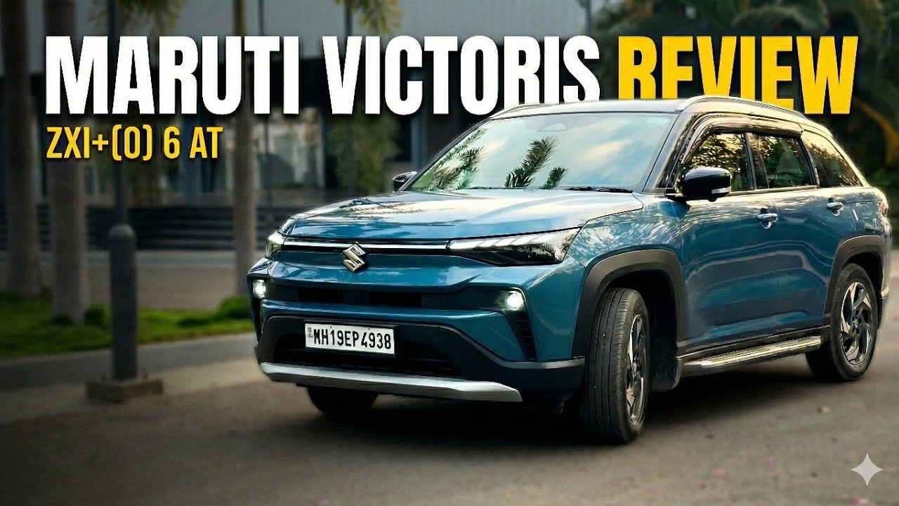 Maruti Suzuki Victoris ZXI+ (O) 6 AT Review | Automatic | Features, Mileage, On Road Price #Victoris