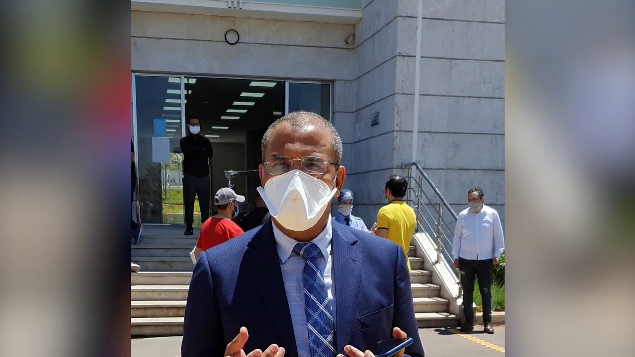 كلمة السيد بناصر بولعجول أثناء تصوير الكبسولات التحسيسية لفترة ما بعد الحجر الصحي