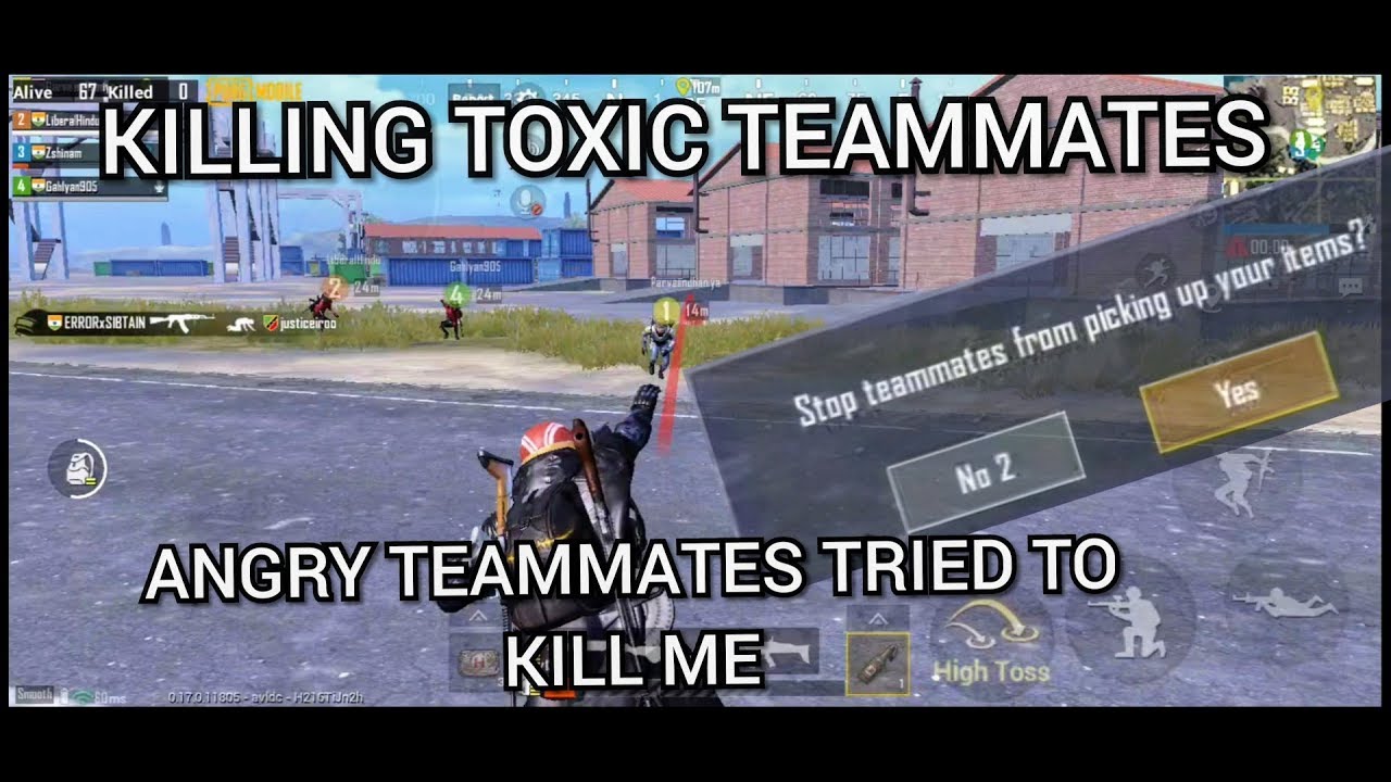 Angry teammates tried to kill me || PUBG Mobile