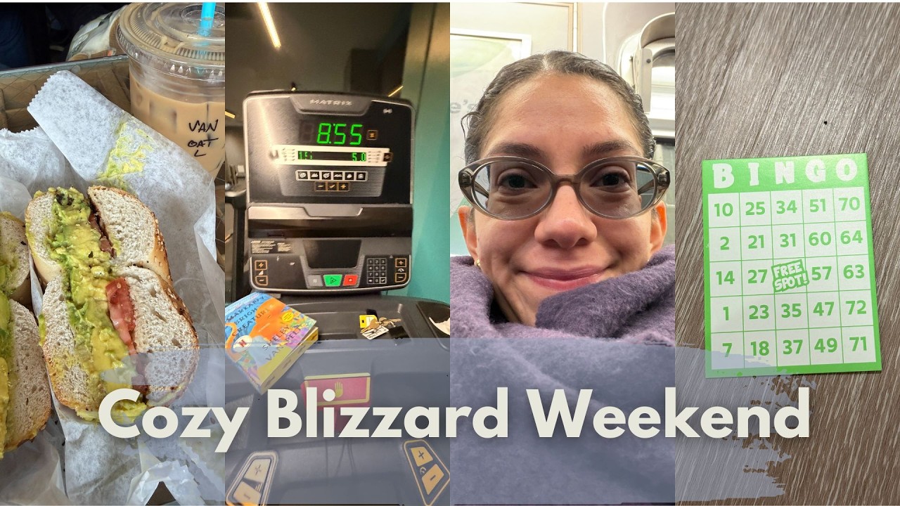 A Wholesome Weekend in My Life in NYC ❄️ Bagels, Bingo & a Blizzard