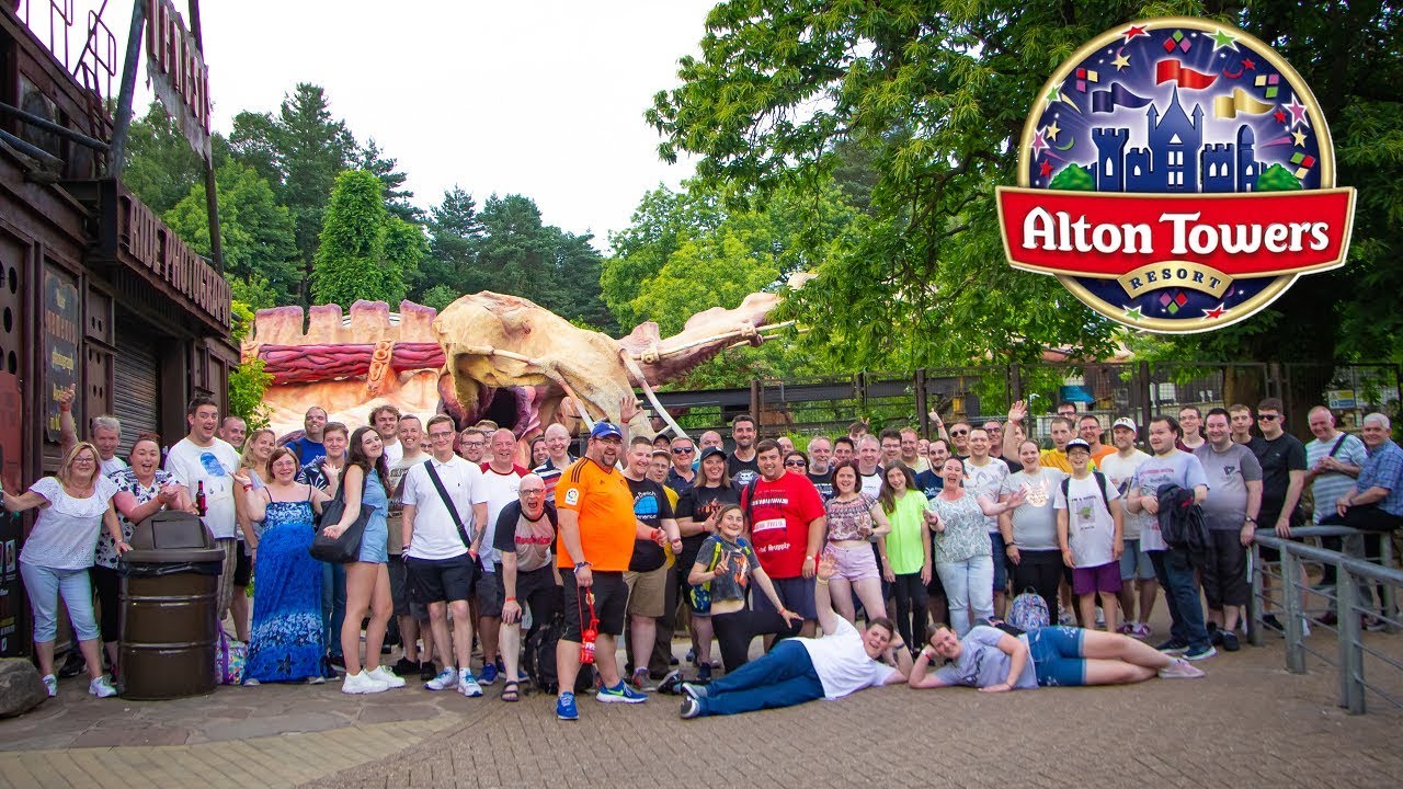 Видеоблог Alton Towers | Мероприятие PBE Coaster Club | Лето 2019