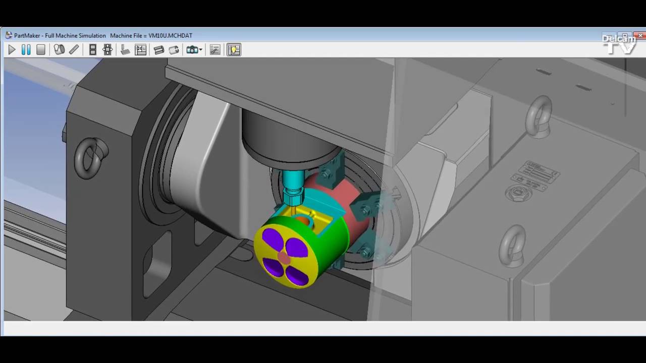 Programming for the Hurco VM10Ui 5 Axis Mill