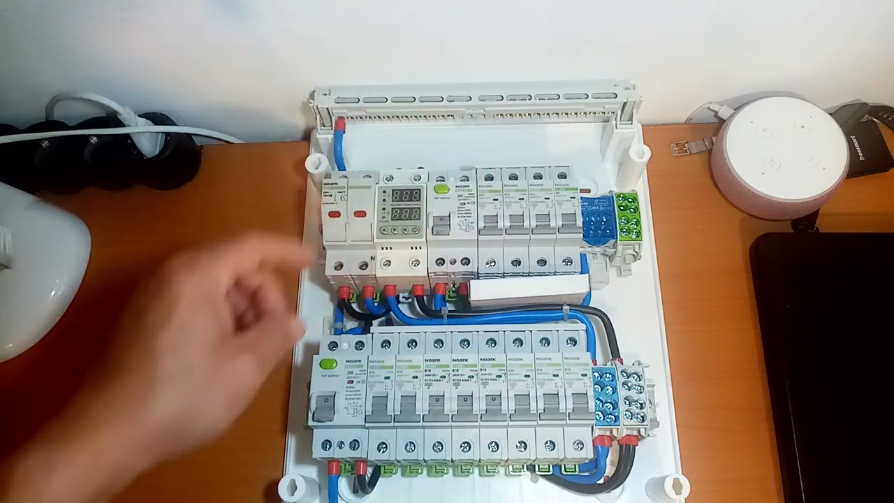 tablou electric echipat cu protectii noark...preturi componente.