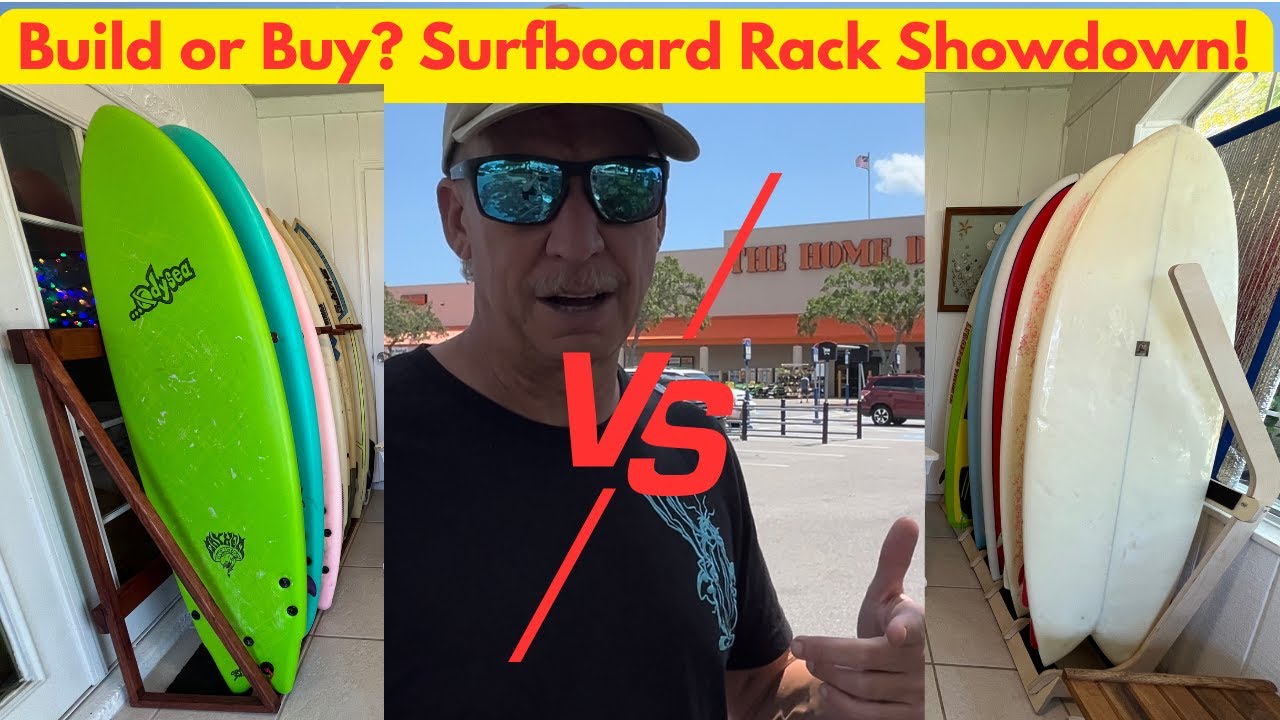 Rado Racks demonstration build! Build or Buy? Surfboard Rack Showdown! 🛠️🏄‍♂️