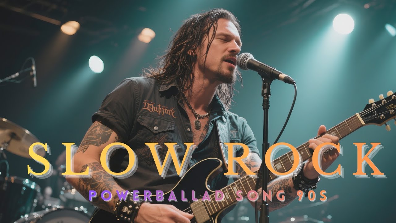 🎧 Slow Rock Ballad Instrumental – Emotional Guitar Music ♬