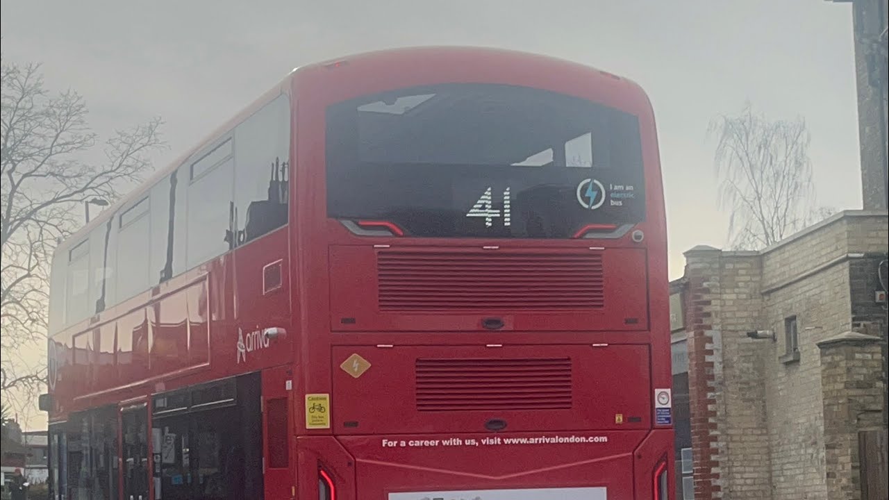 “Brand new, soon to use 243 and 341 as well!” Journey on London Bus Route 41