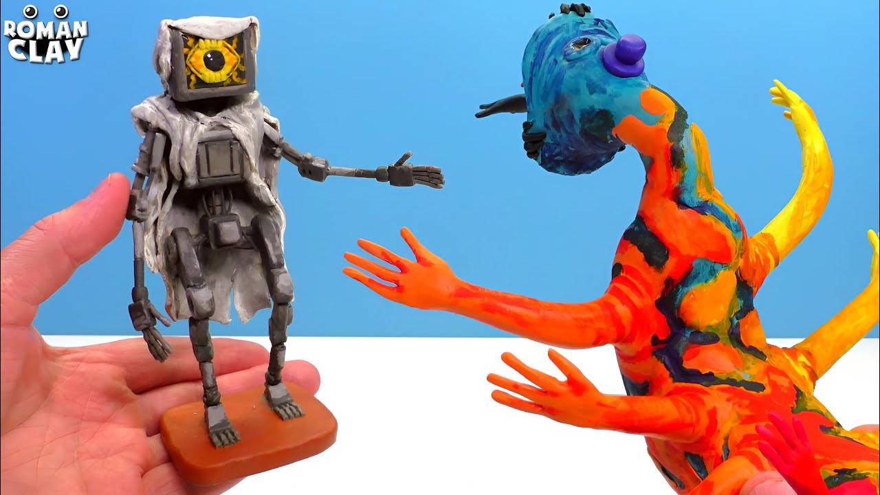 Poppy Playtime Chapter 4 - Doey the Doughman Final Form and Doctor's Body with Clay