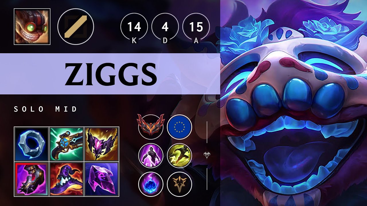 Ziggs Mid vs Syndra - EUW Grandmaster Patch 25.06